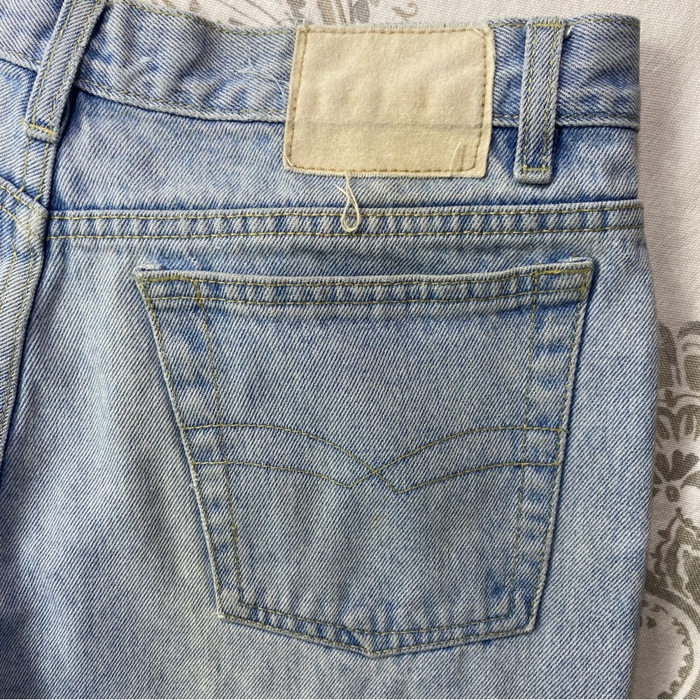 Bugle Boy Vintage Relaxed Fit
Tapered Jeans Tag Sz‎ 32X32 Actual
31X27 - Picture 11 of 14